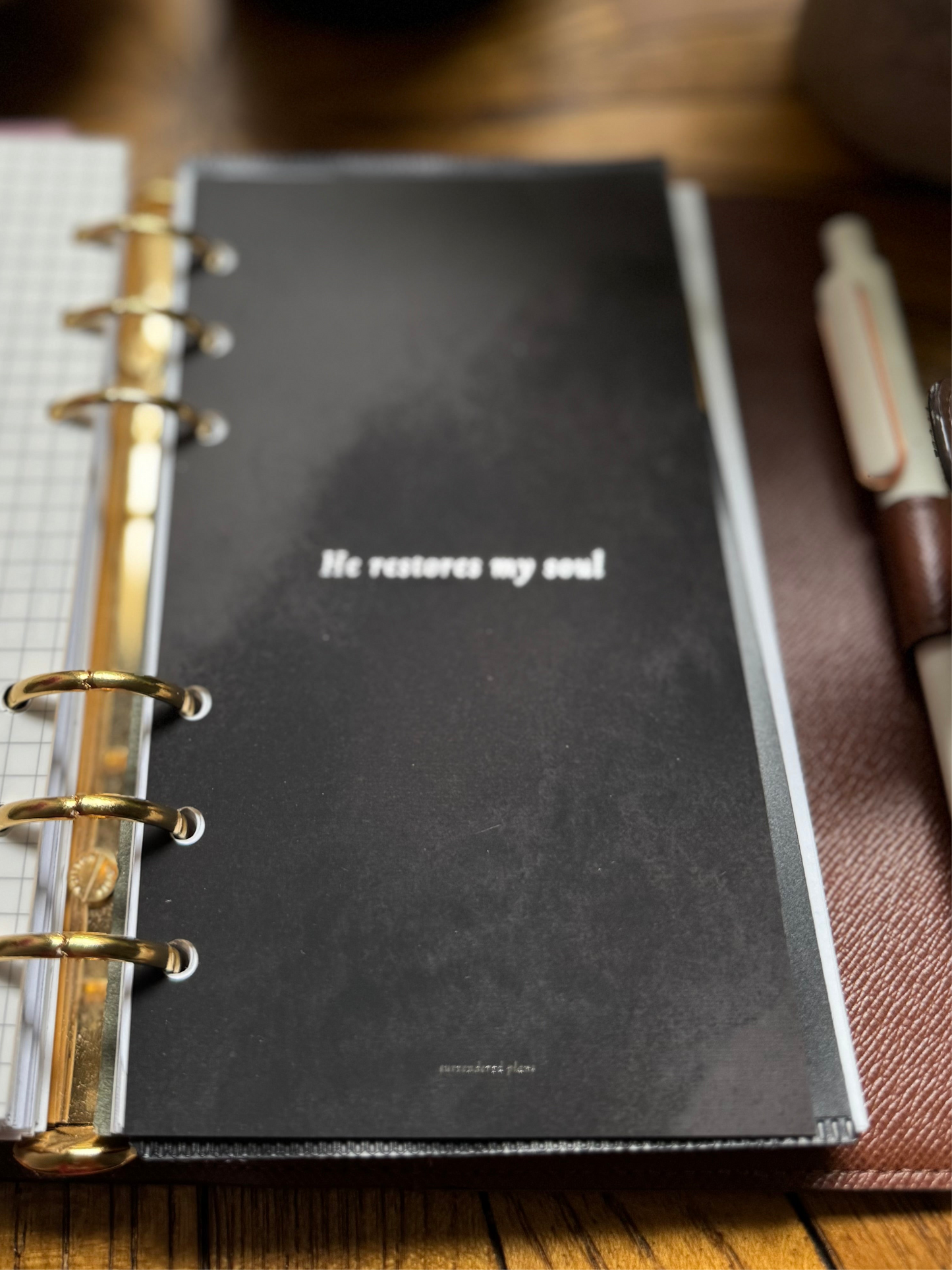 He Restores My Soul Dashboard