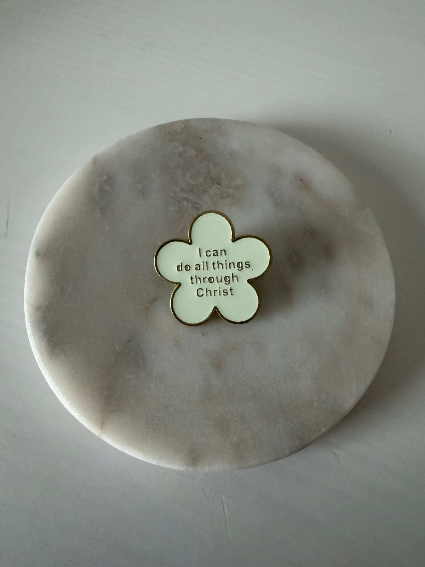 I Can Do All Things Through Christ Pin