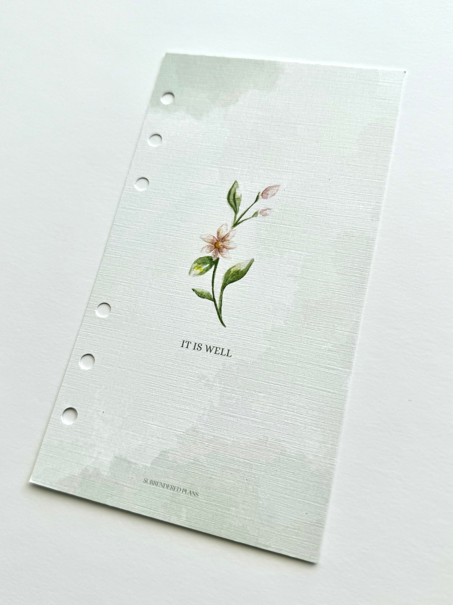 It is Well Dashboard