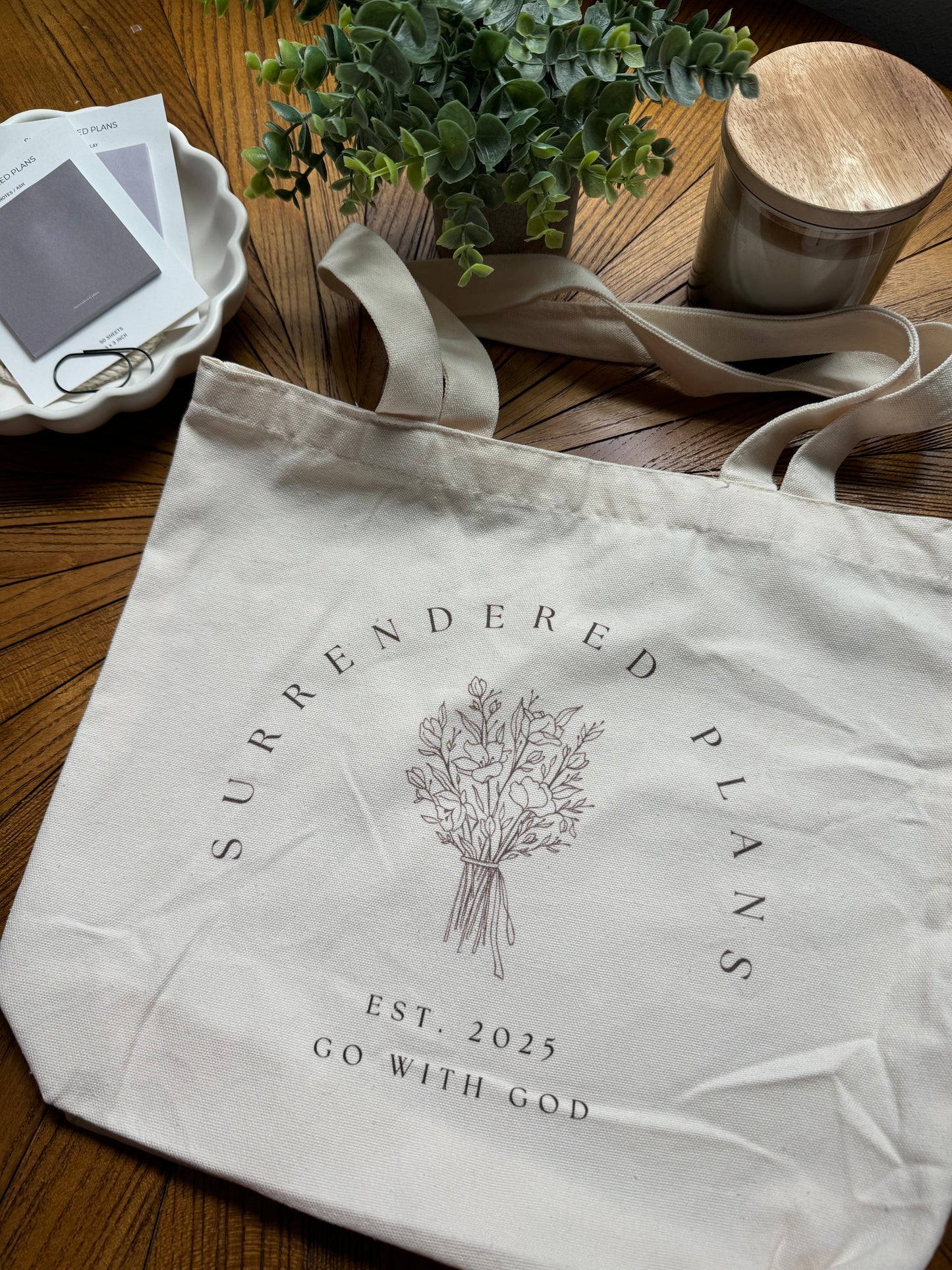 Surrendered Plans Tote Bag