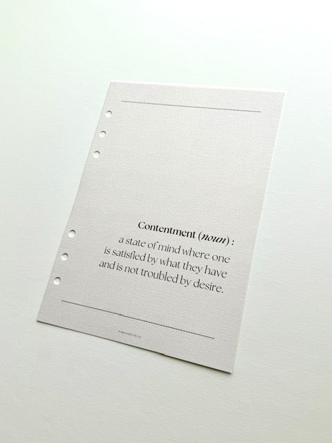 Contentment Dashboard