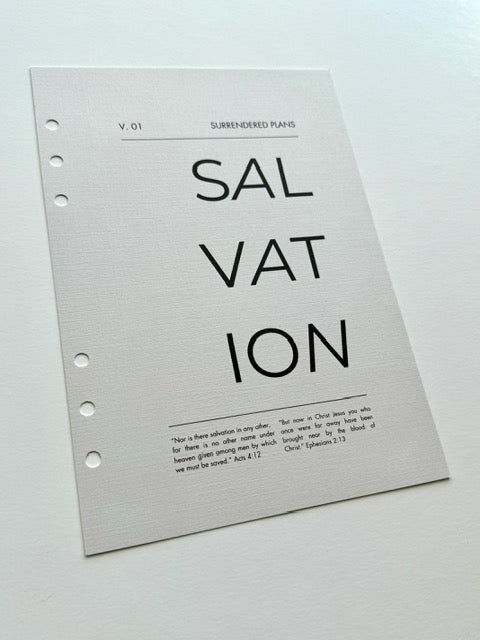 Salvation Dashboard