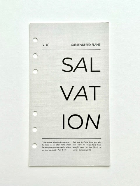 Salvation Dashboard
