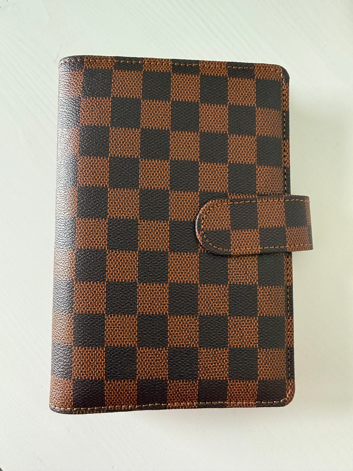 A6 Checkered Binder