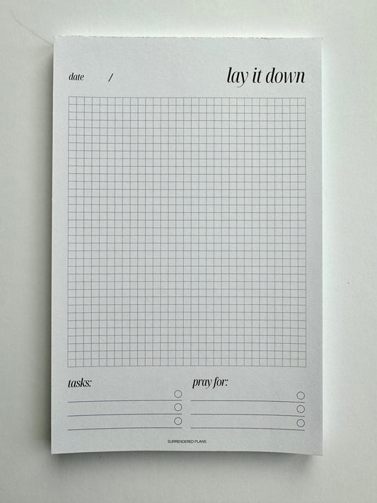 Lay It Down Notepad