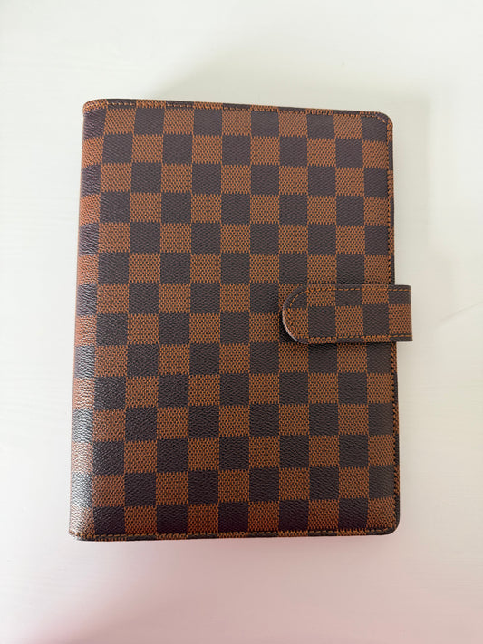 A5 Checkered Binder