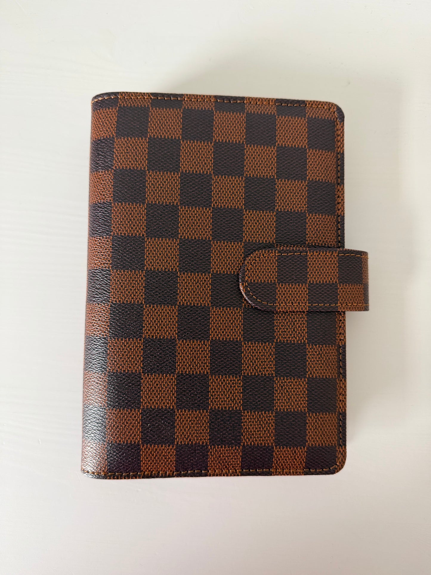A6 Checkered Binder
